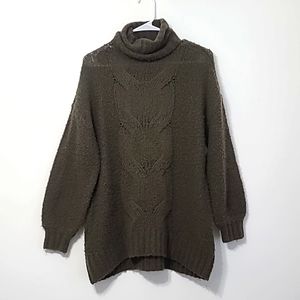 Aerie forest green turtleneck